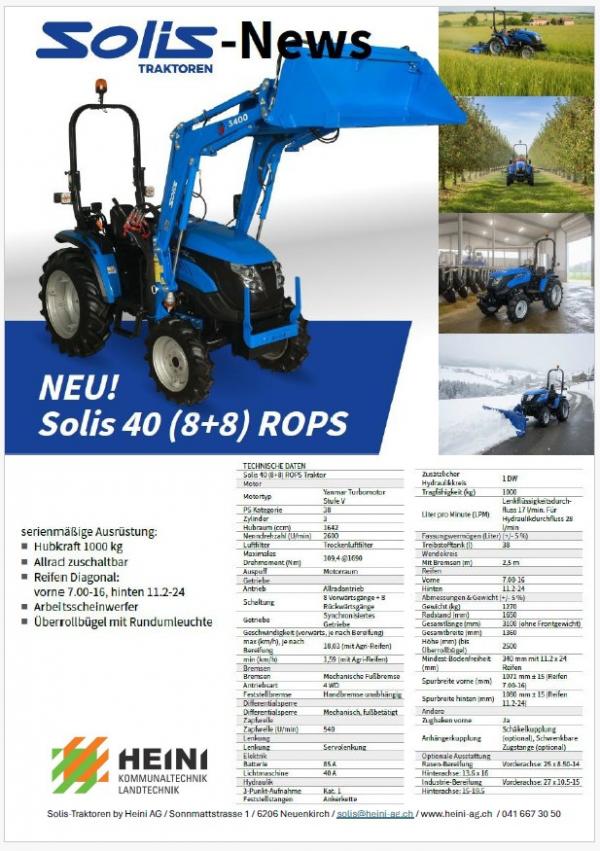 solis 40 flyer